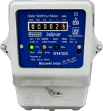 Maxwell Single Phase Static Watthour Meter, Counter Type Display