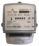 Maxwell Three Phase Static Watthour Meter, Counter Type Display