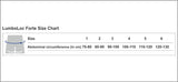 LumboLoc Forte Size Chart, Supports & Orthoses, Bauerfeind, India